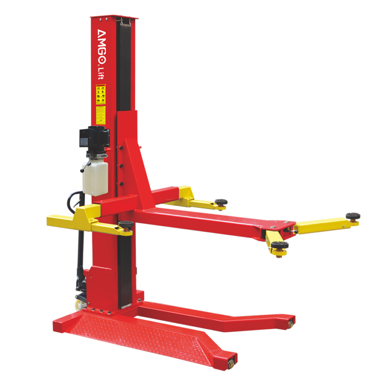AMGO SML-7 Portable Single Column Lift - 7,000lbs