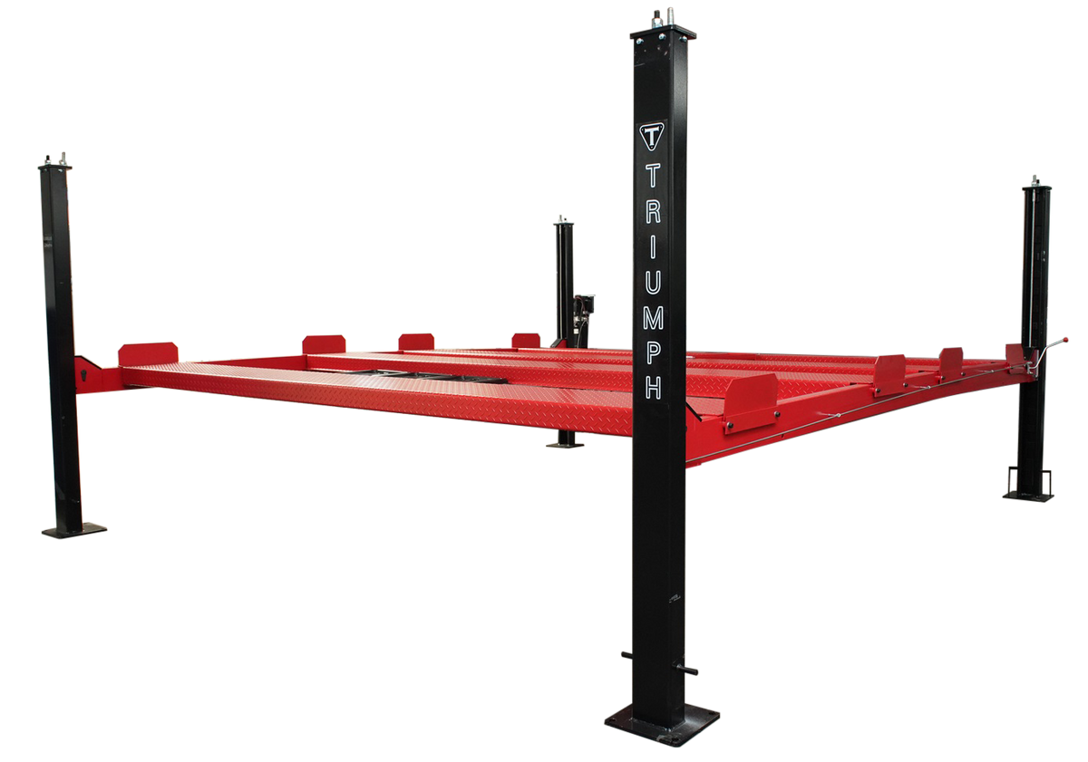 Triumph NSS-9 9,000lb Double Car Lift Four Post - NSS-9DW