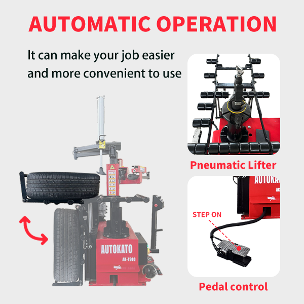 KATOOL KT-T900 Hydraulic Tire Changer