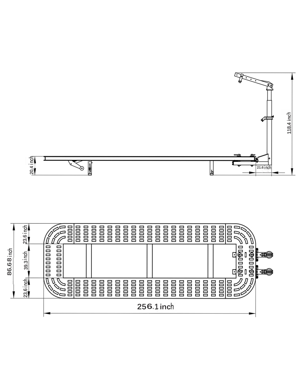 KATOOL KT-299U 20' Long Auto Body Frame Machine With 4 Towers