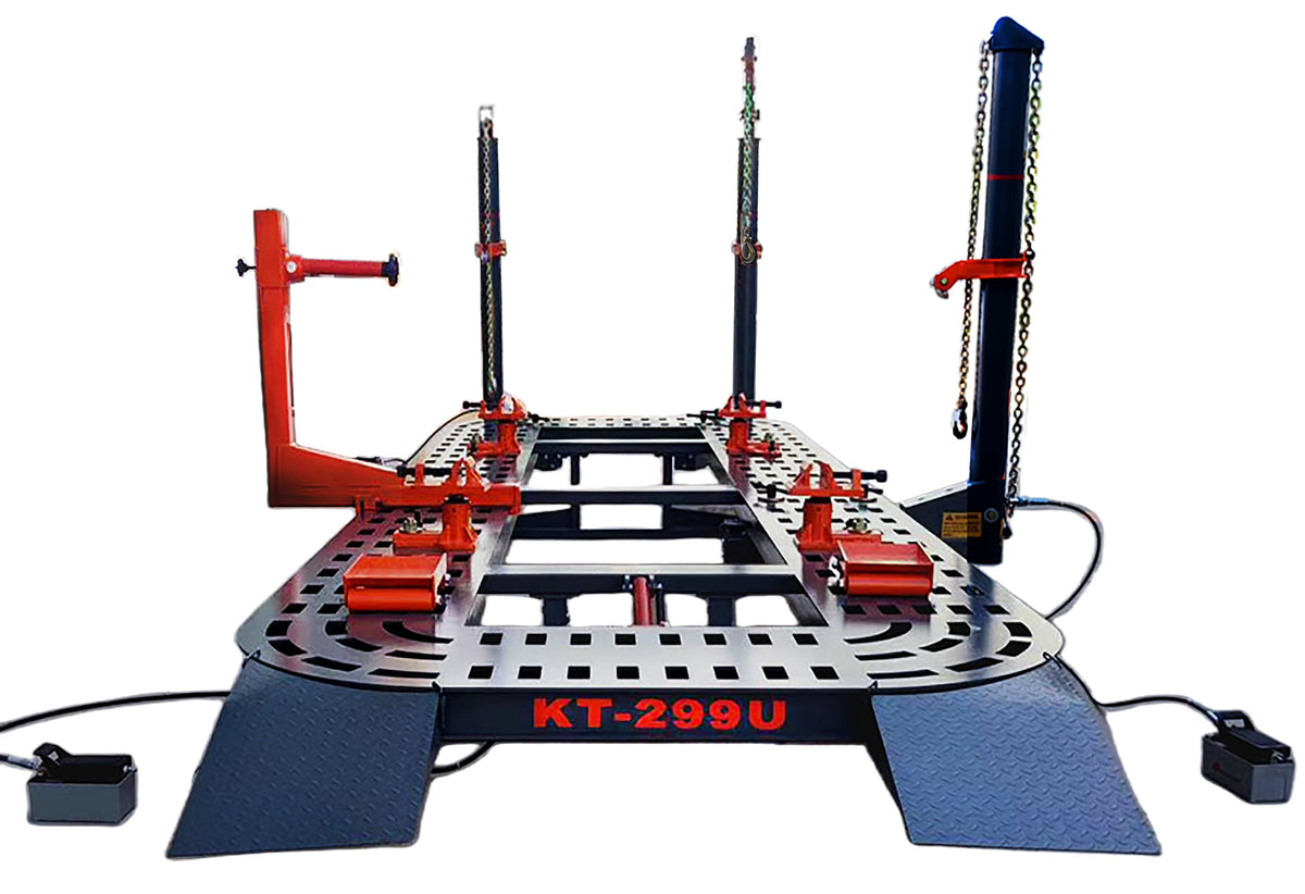 KATOOL KT-299U 20' Long Auto Body Frame Machine With 4 Towers