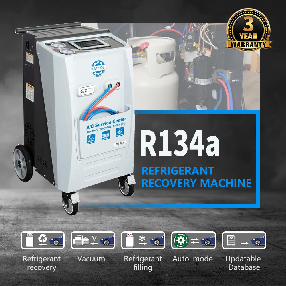 KATOOL KT-AC1800 AC Recovery Machine for R-134A