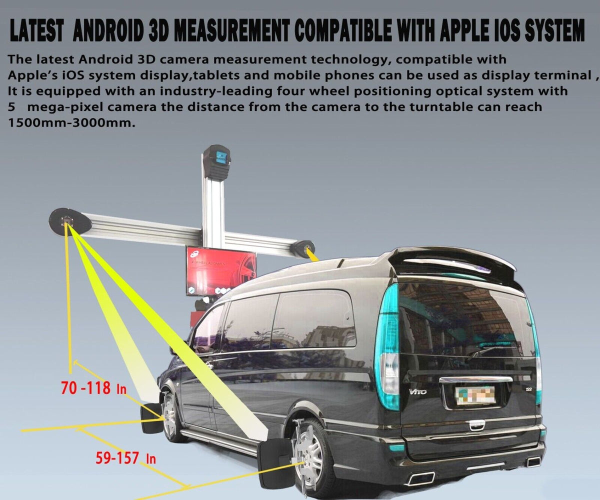 KATOOL KT-AV9 Fully Automatic 3D Wheel Alignment Machine