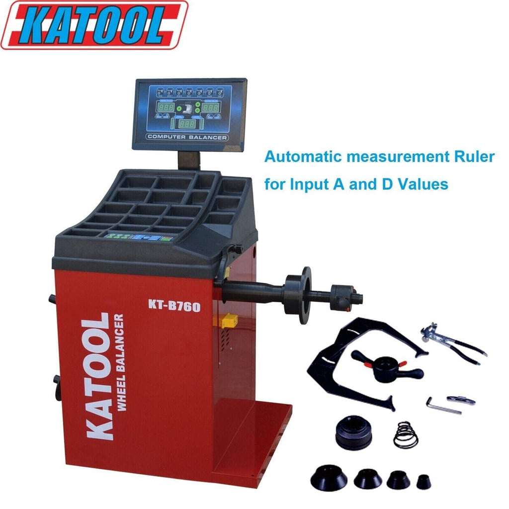 KATOOL KT-T810 & KT-B760 Tire Changer & Wheel Balancer Combo