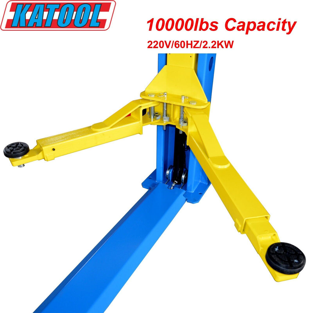 KATOOL KT-H105 10000 lbs. Floor Plate Two Post Lift