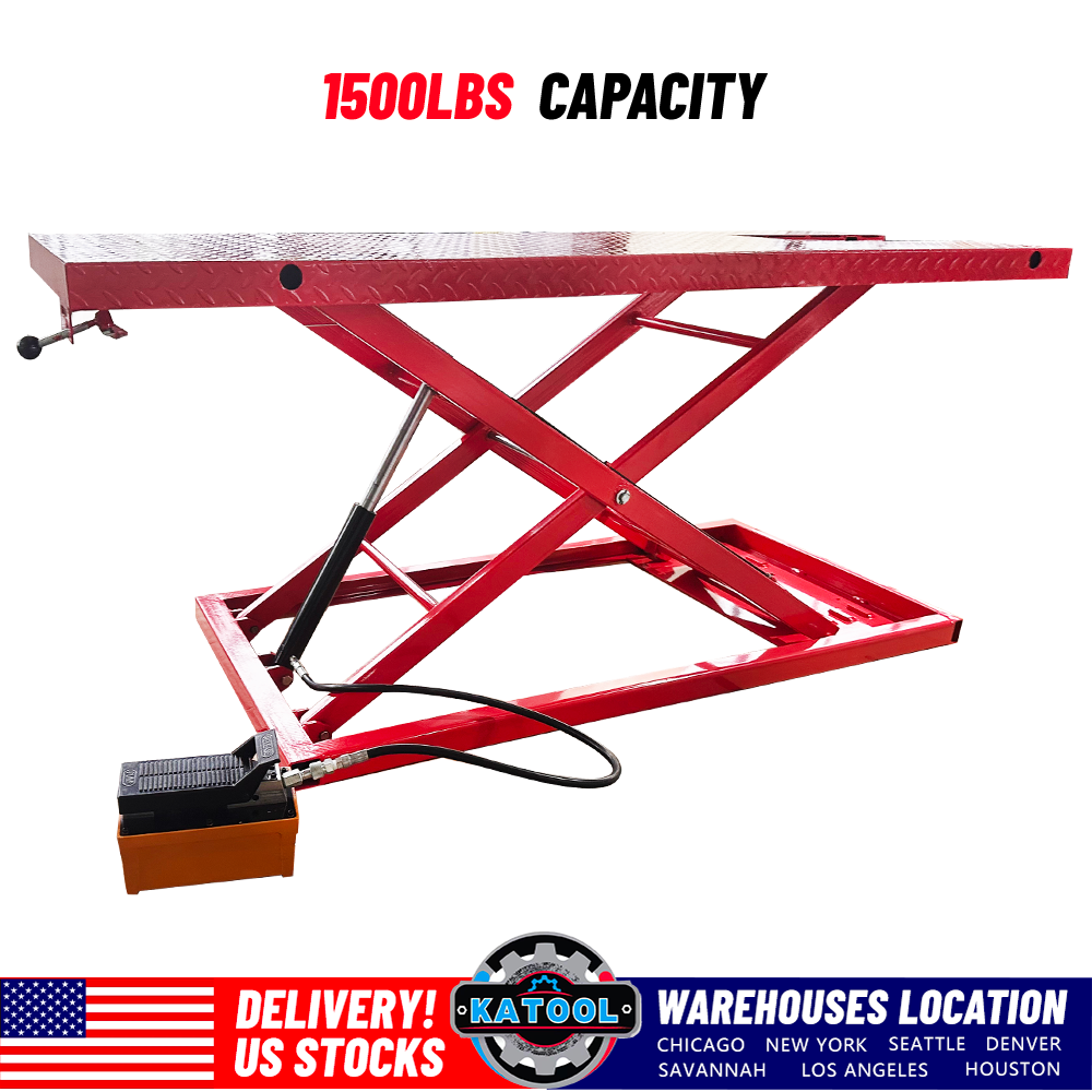 KATOOL KT-MOTO150LT 1500lbs. Motorcycle Lift (Hydraulic Pump)