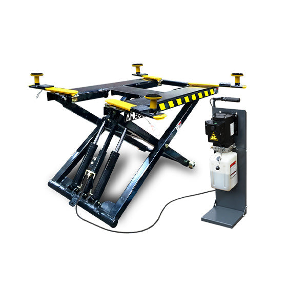 AMGO MR06 6,000lb Portable Mid Rise Scissor Lift