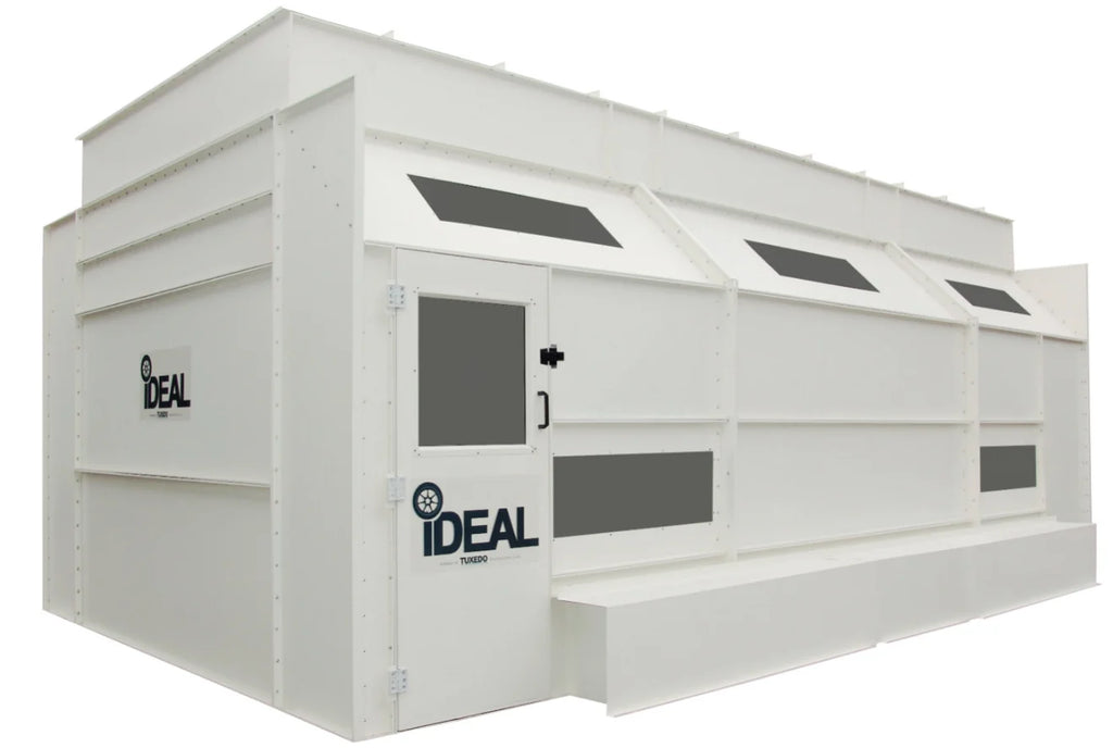 iDeal Side Down Paint Booth - PSB-SDD26B-AK