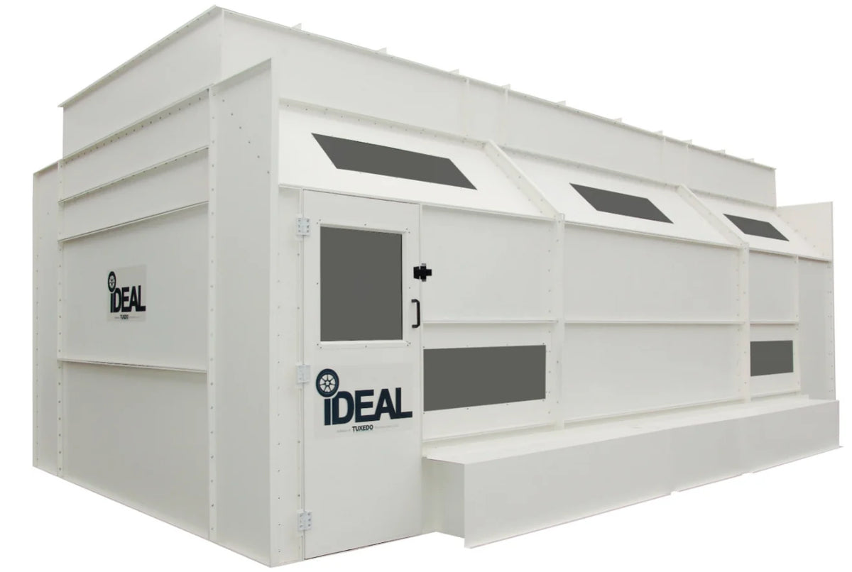 iDeal Side Down Paint Booth - PSB-SDD26B-AK