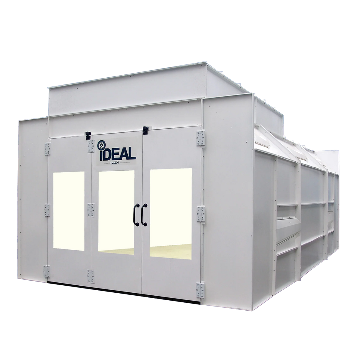 iDeal Semi Down Paint Booth - PSB-SEMIDD26B-AK