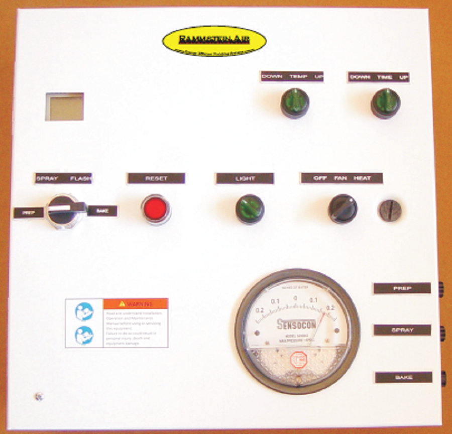 Rammstein Paint Booth Gas Heater (3 Phase) - RS-1001-3PH-230V-13K-5HP
