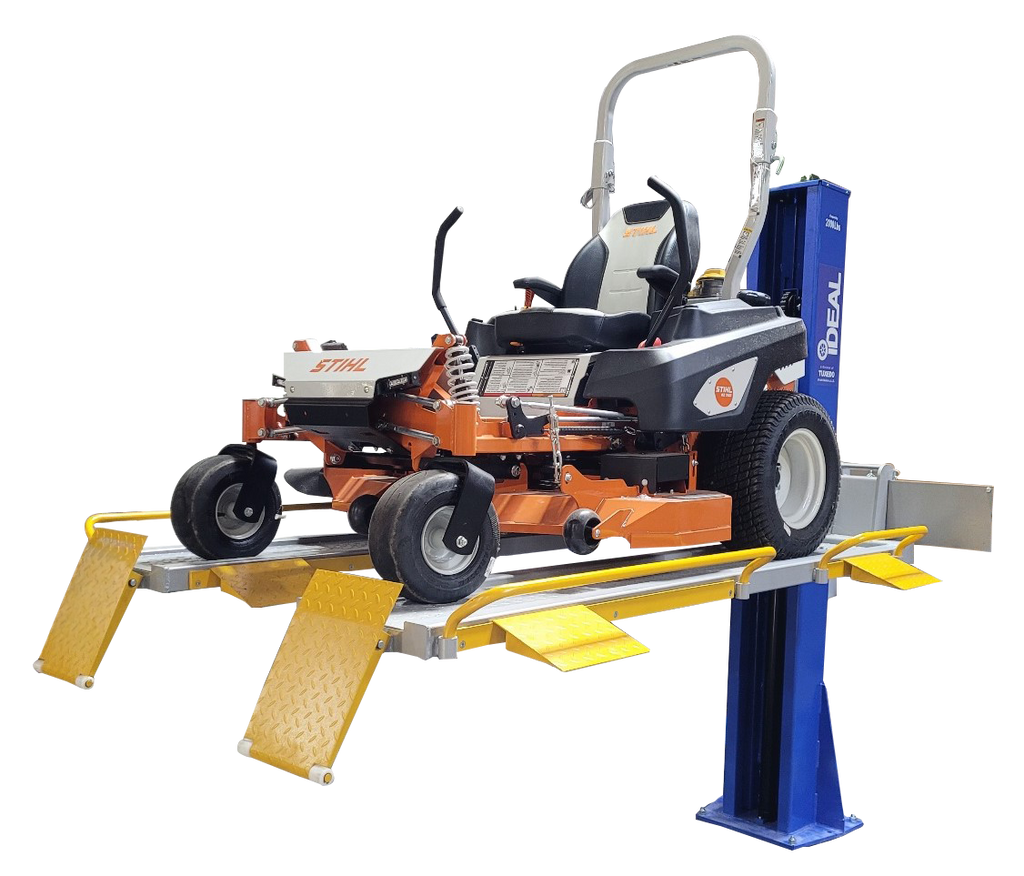 iDEAL SC-2K-UTV-X Single Column UTV / Lawnmower Lift