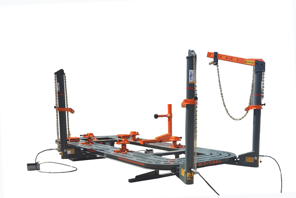 KATOOL KT-198L 18' Long Auto Body Frame Machine With 4 Towers