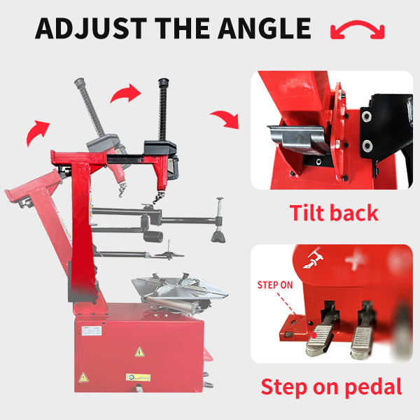 Katool KT-T850 Tilt-back Tire Changer