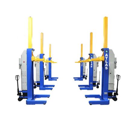 Atlas 6051BC ALI Certified 111,000lb Capacity Battery Powered Mobile Column Lift System