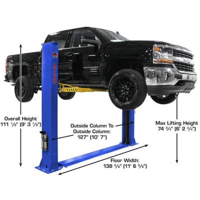 Atlas PVL9BP Platinum ALI Certified Baseplate 2 Post Lift