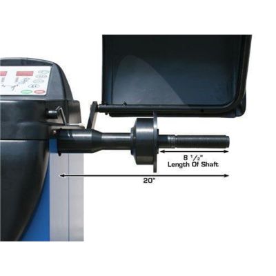 Atlas TC289DAA Rim Clamp Tire Changer + WB11 Wheel Balancer Combo