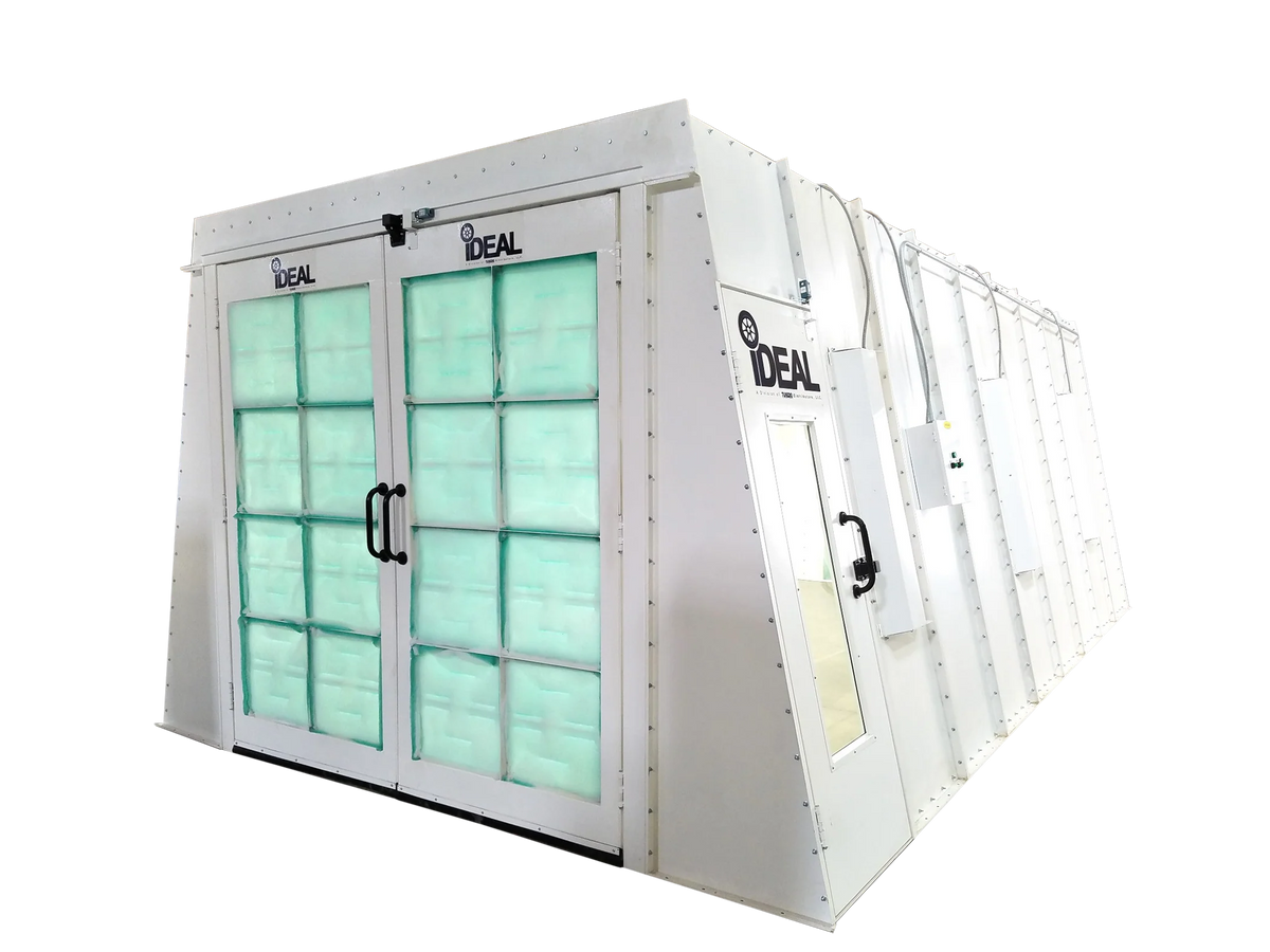iDeal Cross Flow Paint Booth - PSB-AFCF23B-AK