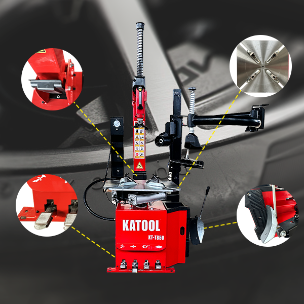 Katool KT-T850 Tilt-back Tire Changer