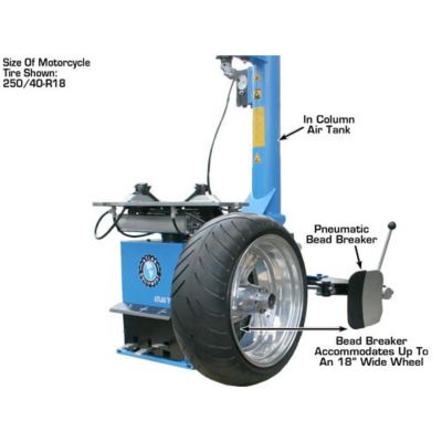 Atlas TC289 Rim Clamp Tire Changer + WB11 Wheel Balancer Combo