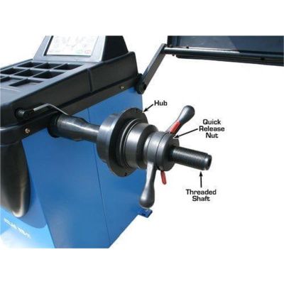 Atlas TC229 Rim Clamp Tire Changer + WB11 Wheel Balancer Combo