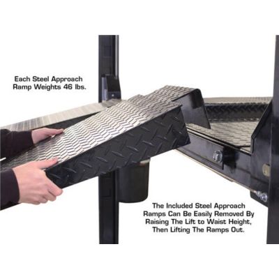 Atlas PRO8000EXT Extra Tall Portable Hobbyist 4-Post Lift 8000 lb. Capacity