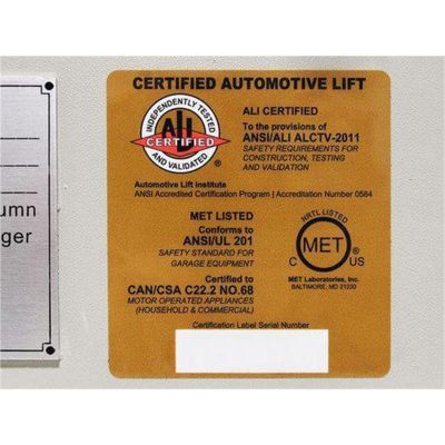 Atlas 6051BC ALI Certified 111,000lb Capacity Battery Powered Mobile Column Lift System