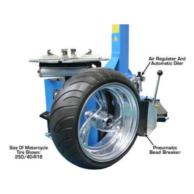 Atlas TC229 Rim-Clamp Tire Changer with Beadblaster