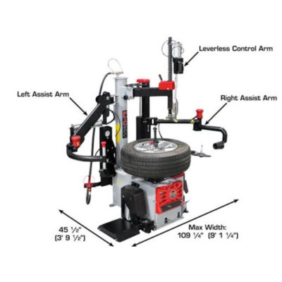 Atlas Equipment Platinum PTC500 Tire Changer + PWB90XL Wheel Balancer Combo