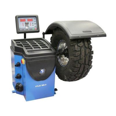 Atlas TC229 Rim Clamp Tire Changer + WB41 Wheel Balancer Combo